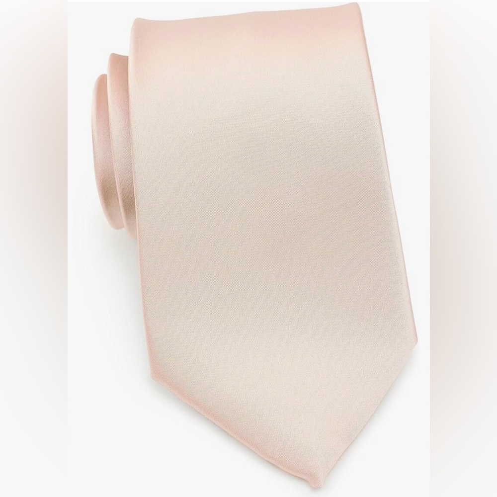 NWT. Boys necktie in rose-champagne color